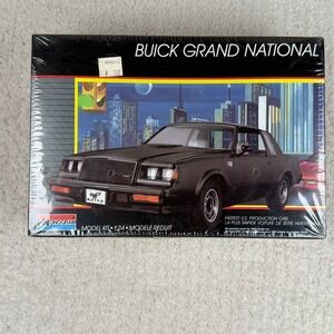Monogram Buick Grand National 1:24 Scale Model Kit 2765 Vintage 1988 Sealed New